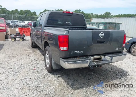 2004 Nissan Titan Se from USA, damaged, VIN 1N6AA07A94N587059